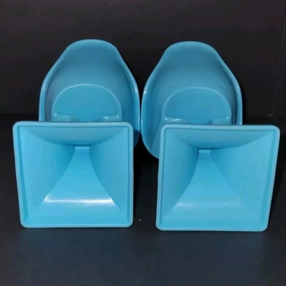 Barbie Doll Dreamhouse Dining Table 2 Blue Chairs Mod Bar Stool Lot